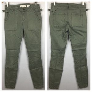 Anthropologie Army Green Pants